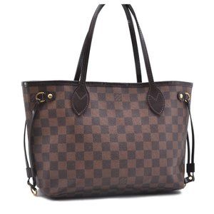 Louis Vuitton Brown Checkered Shoulder Bag